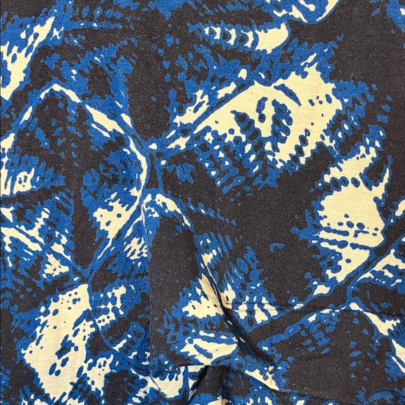 Nicole Miller Navy and White Racerback Maxi Dress, Size S - Picture 4 of 5